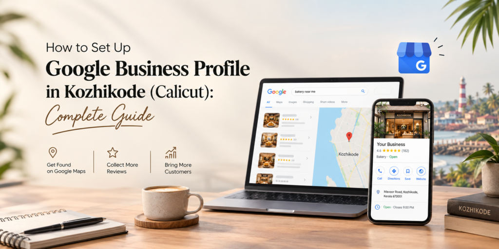 Google Business Profile setup guide for shops in Kozhikode
